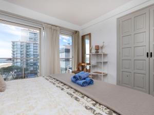 Postel nebo postele na pokoji v ubytování Apartment Onades by Interhome