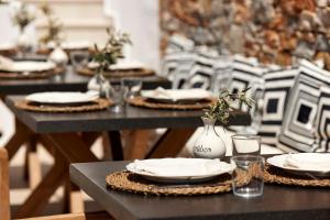 Posezení v ubytování Enalion Suites Sifnos