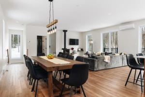 Posezení v ubytování Sezona - Nature escape in Tremblant