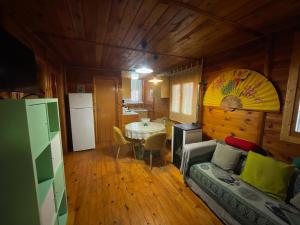 Dapur atau dapur kecil di Cabañas de Nerpio