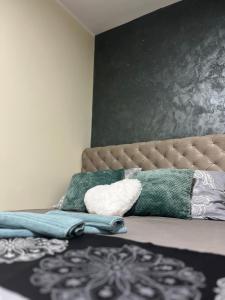 Postel nebo postele na pokoji v ubytování Tea i Una