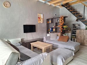 Istumisnurk majutusasutuses Chase Dream Hostel追梦空间