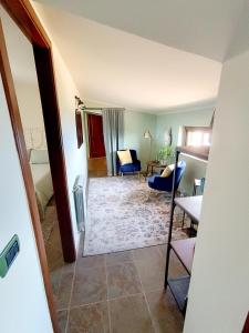 Posezení v ubytování LA Casa di Matilde