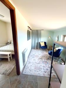 Posezení v ubytování LA Casa di Matilde + 23 fotografií