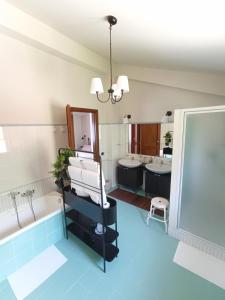 Posezení v ubytování LA Casa di Matilde