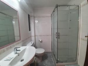 Koupelna v ubytování Hostal Roberto