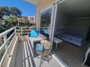 Balkón nebo terasa v ubytování Hostal Roberto