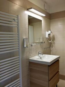 Koupelna v ubytování Apartmán U Labe