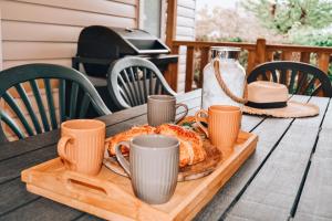 Принадлежности для чая и кофе в Bungalow - Camping de la plage