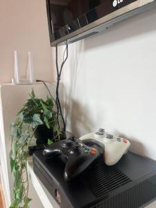 Kuchyň nebo kuchyňský kout v ubytování Podkrovní apartmán s balkónem