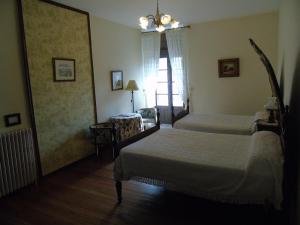 Cama o camas de una habitación en Casa Grande De Trives
