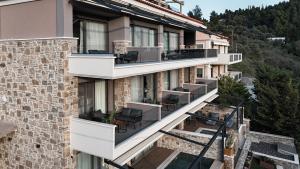 Balkón nebo terasa v ubytování Ennea Muses Rooms and Suites