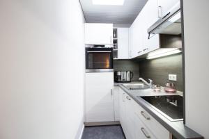 Η κουζίνα ή μικρή κουζίνα στο Ostsee Lodge