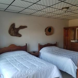 Letto o letti in una camera di cabanas las molas