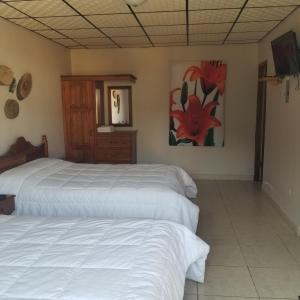 Letto o letti in una camera di cabanas las molas