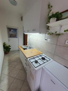 Küche/Küchenzeile in der Unterkunft Apartments - Buffet 2B