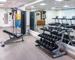 Fitness centrum a/nebo fitness zařízení v ubytování Holiday Inn Club Vacations Myrtle Beach Oceanfront + 37 fotografií