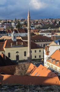Výhľad na mesto Jáger alebo výhľad na mesto priamo z apartmánu