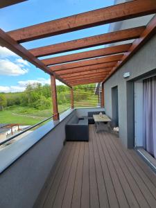 Balkón nebo terasa v ubytování Apartmány Pulse + 4 fotografie