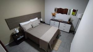 Cama o camas de una habitación en CASA JOSE "Acogedor Apartamento cerca de la playa"