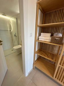 Kúpeľňa v ubytovaní Papanestoras Apartments