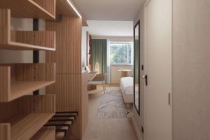 Voodi või voodid majutusasutuse Best Western Plus Hotel Admiral toas