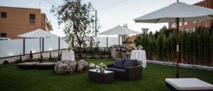 Zahrada ubytování Hotel Villa De Ferias
