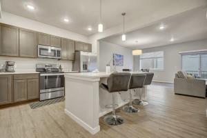 Dapur atau dapur kecil di Tranquil Family Condo