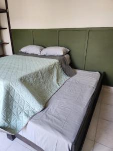 Een bed of bedden in een kamer bij Casa Madero