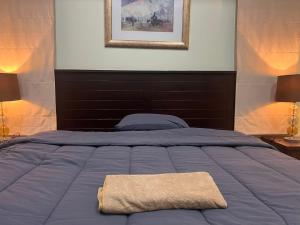 Ліжко або ліжка в номері baronial 3bedrooms pool villas Pattaya