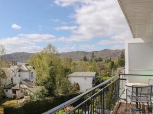 a view from the balcony of a house at The Heights in Bowness-on-Windermere