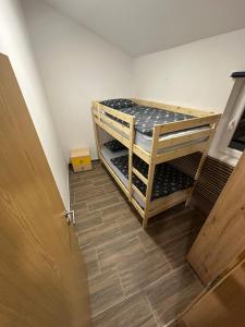 Postel nebo postele na pokoji v ubytování Apartma Mia