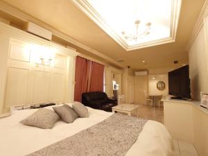 TV o dispositivi per l'intrattenimento presso ホテル カーシュ Cache 男塾ホテルグループ