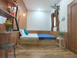 Ein Bett oder Betten in einem Zimmer der Unterkunft Banana homestay( Chuối Homestay)