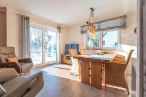 Posezení v ubytování Ferienhaus Meerzeit