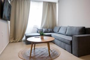 Χώρος καθιστικού στο Meda apartments 1