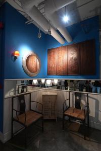 Dapur atau dapur kecil di Mini Hotel Causeway Bay