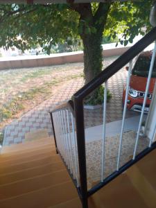 Balkón nebo terasa v ubytování Apartmani Corleone