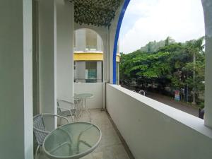 Balkon oz. terasa v nastanitvi Sans Hotel La Vida Malang