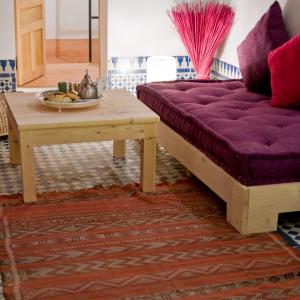 Posezení v ubytování Riad La Maison D'à Côté