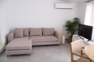 Posezení v ubytování FOTEINI RESIDENCE