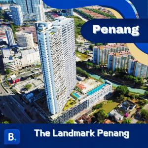 Tanjong Tokong的住宿－The Landmark Penang by Stay Premium，地标性的槟城大厦的地标图片