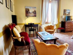 O zonă de relaxare la Resort Locanda San Verolo Boutique Hotel