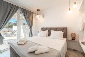 Postel nebo postele na pokoji v ubytování Punta Mare Villa 1
