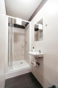 Kúpeľňa v ubytovaní Hostel Mandarinka
