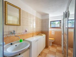 Koupelna v ubytování Holiday Home Horní Prysk by Interhome