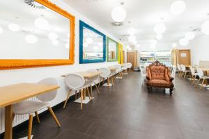 Posedenie v ubytovaní Hostel Mandarinka