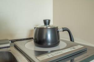 Kaffi- og teaðstaða á 梅田まで電車で5分 1フロア貸切 駅徒歩3分 2024年フルリフォーム 建物3階