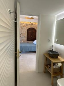 Posteľ alebo postele v izbe v ubytovaní Papanestoras Apartments