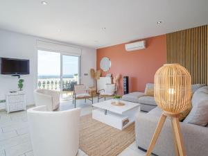 Televisyen dan/atau pusat hiburan di Villa Panorama by Interhome +44 gambar